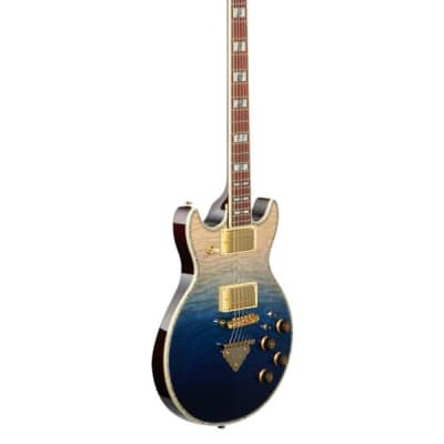 Ibanez AR420 Electric Guitar Trans Blue Gradation image 8