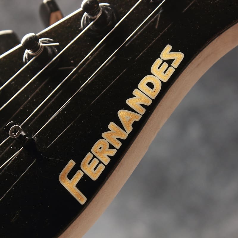 Fernandes JG-55 Metallic Black 1997 | Reverb