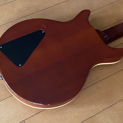Hamer Sunburst  Arch Top Les Paul Double Cut Style Guitar Flame Maple image 11