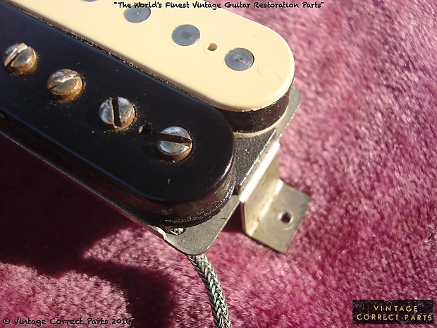 ギター gibson.paf Gibson PAF Humbucker Set Double Black Bobbins Late 1950s