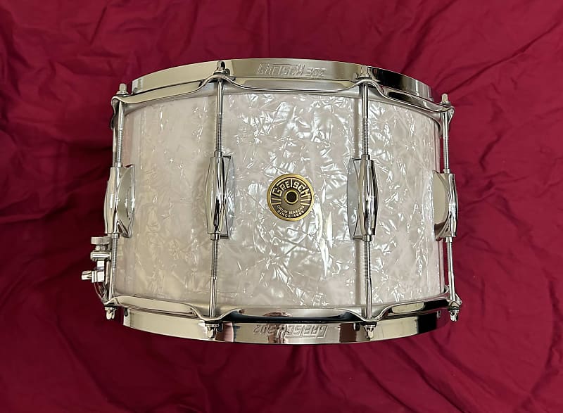 Gretsch Broadkaster Snare Drum 14x8 Vintage w/MicroSensitive Reverb