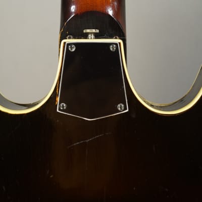 Hopf Galaxie 1960s - Sunburst Semi-Hollow Body Guitar image 12