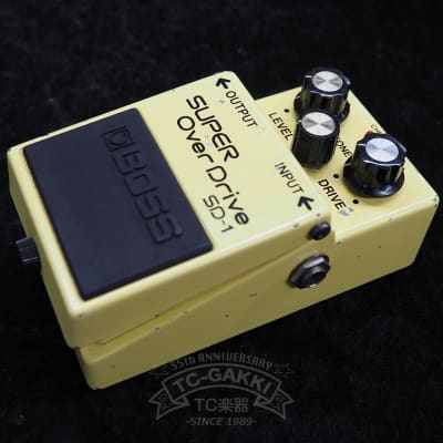 ★USED★BOSS SUPER Over Drive SD-1 1983年製 BOSS SD-1 SUPER Over Drive【1983年製】 <ボス>｜平野楽器