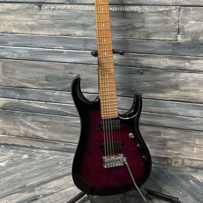 Mint Sterling by Music Man John Petrucci Signature JP157PB-TPB Electric Guitar - Purple Burst image 4