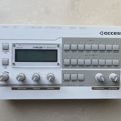 Access Virus TI Snow Desktop Digital Synthesizer 2008 - White
