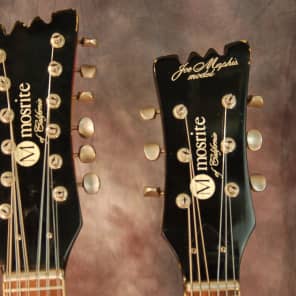 Mosrite Joe Maphis Double Neck 6 and 12 string Original Case 1966 Sunburst image 4