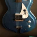 Supro 1570WB Sahara Single Pickup Americana Series Electric Guitar Wedgewood Blue Metallic