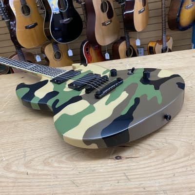 ESP Viper Camo Electric Guitar w/ Hard Shell Case | Reverb