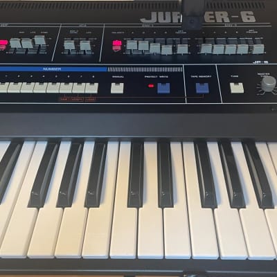 Roland Jupiter 6 61-Key Synthesizer 1983 - 1985 - Black | Reverb