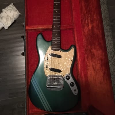 Fender  Mustang Competition  1969 Burgundy for sale