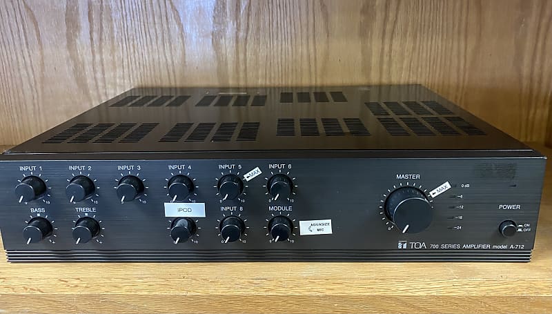 TOA A-712 9-Channel, 120 Watt Mixer Amplifier | Reverb