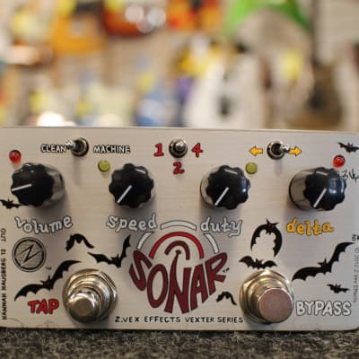 Zvex Sonar Vexter Tremolo/Tap Tempo Pedal | Reverb