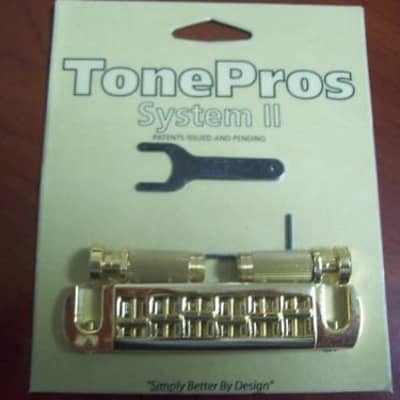 Tone Pros AVT2G-N Wraparound Adjustable Bridge - NICKEL | Reverb