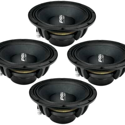 4x PRV Audio 12MR2000 Pro Audio Midrange Midbass 2000W 8Ohm Woofer