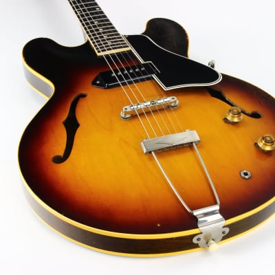 1960 Gibson ES-330T - All 1959 Specs Big Chunky Neck, Sunburst, Vintage ES330! Hollowbody Electric Guitar! image 17