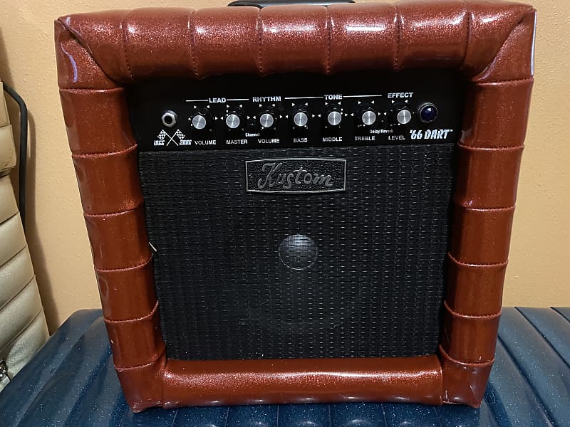 Kustom 66 Dart Amp 40th Anniversary Red Sparkle Reverb