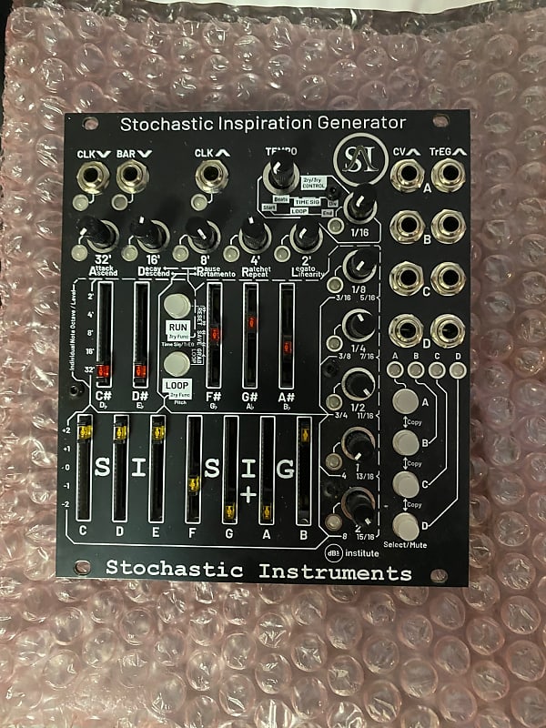 Stochastic Instruments SIG+ Stochastic Inspiration Generator