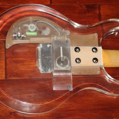 1970 See-Through Ampeg Dan Armstrong Lucite Electric Guitar image 5