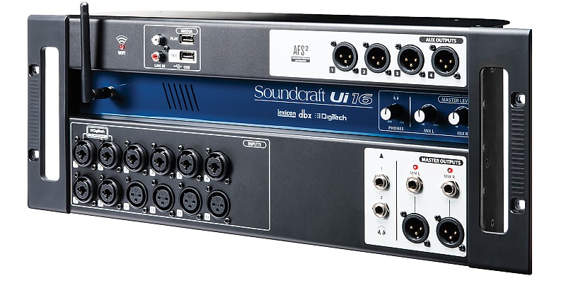 Soundcraft Ui16 16-channel Remote-controlled Digital Mixer image 1