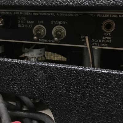 Fender Bassman Ten 50-Watt 4x10 Vintage Silverface Guitar Combo Amp image 5