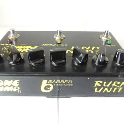Barber Electronics Burn Unit Tone Pump Combo Effects Pedal Rare Free USA Shippin image 4