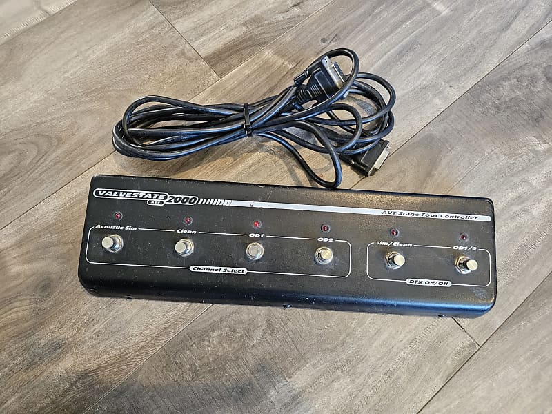 Marshall Valvestate avt 2000 footswitch pedal and cable Reverb