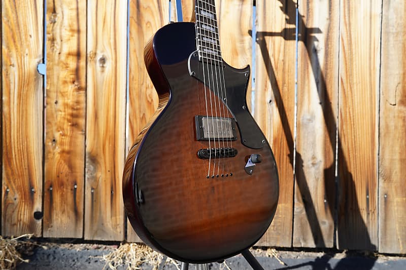 ESP LTD EC-01FT Vintage Burst 6-String Electric Guitar (2024) | Reverb