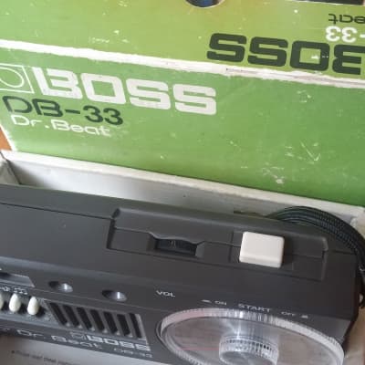 VINTAGE Roland Boss DB-33 Dr. Beat Metronome 70s 80s VERY COOL Original Box image 3