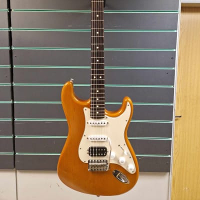 Fender Highway One Stratocaster Satin Amber 2003 Electric Guitar for sale