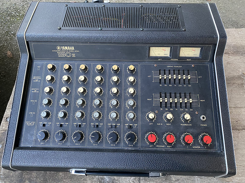 Yamaha EM 150 II 19701980 Powered Mixer Reverb
