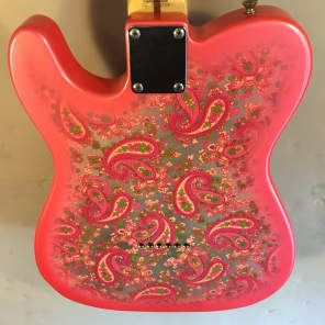 Fender Paisley Telecaster MIJ 1995-96 Pink Paisley image 4
