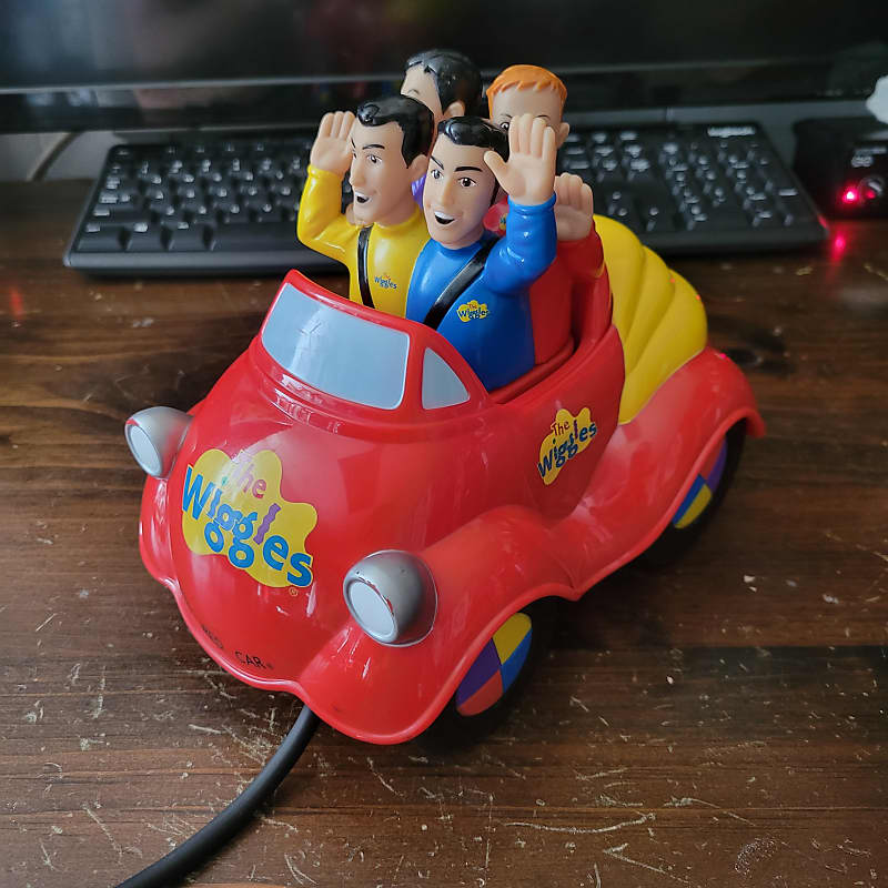 Wiggles big cheap red car toy