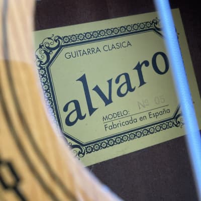 Alvaro No.5 Classical Guitar (Crafted in Spain) image 6