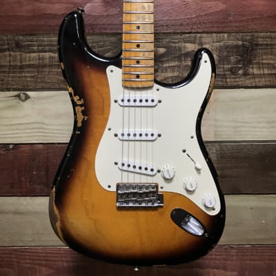 Fender Custom Shop '56 Reissue Stratocaster Relic 2-Tone Sunburst 2016 for sale
