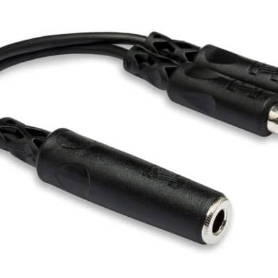 Hosa YPR-131 Y Cable 1/4" TSF to Dual RCA image 2