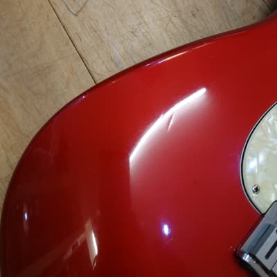 Fender Strat Plus Deluxe with Rosewood Fretboard 1991 Candy Apple Red image 11