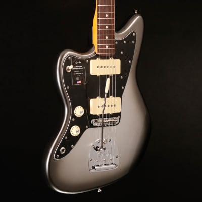 Fender American Professional II Jazzmaster Left-Hand, Rosewood Fb, Mercury image 3
