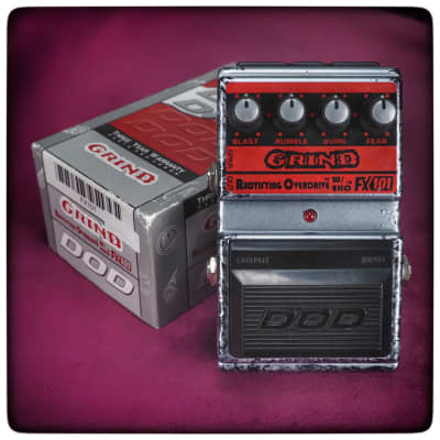 Reverb.com listing, price, conditions, and images for dod-fx101-grind-rectifying-overdrive