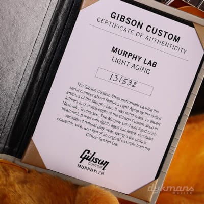 Gibson Custom Shop Murphy Lab '64 ES-335 Reissue Light Aged Sixties Cherry image 21