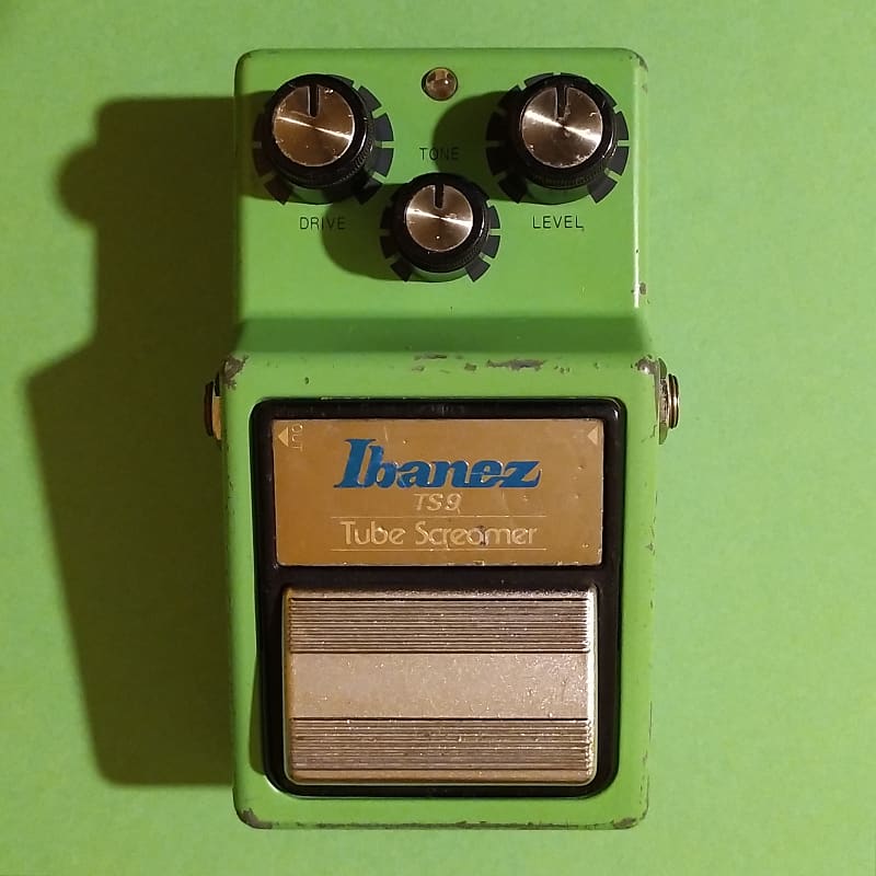 Ibanez TS9 Tube Screamer 1982 Black Label JRC2043DD | Reverb