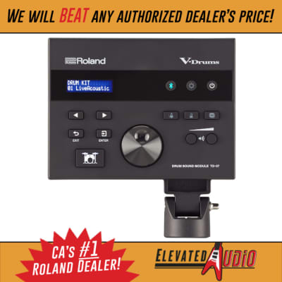 Roland TD-07 V-Drums Module, Brand New. Make Offer or Buy from CA's #1 Dealer now !
