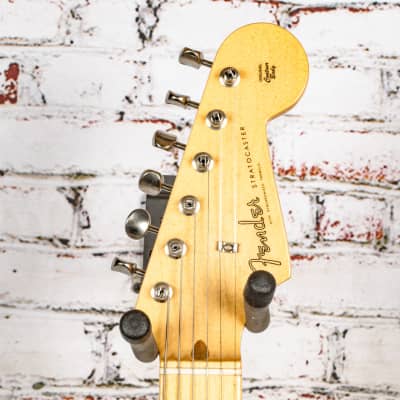 Fender - 2018 American Original 50's Stratocaster Electric Guitar, Aztec Gold - w/OHSC - x3597 - USED image 5