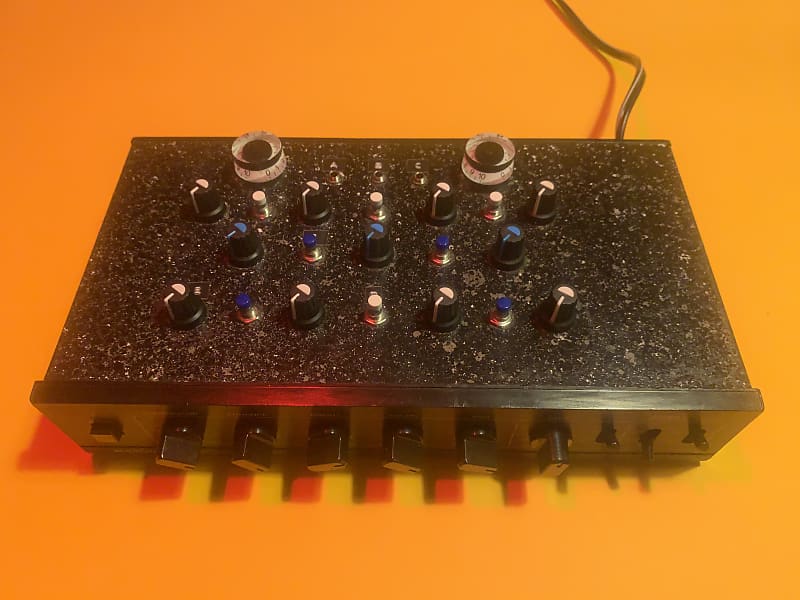 Tachyons plus Vortex Decoder, circuit bent video glitch processor mixer  synth, CV inputs