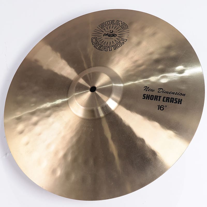 PAISTE Sound Creation New Demation 16 inch 1194g Short Crash (S/N:603579)  (11/08)