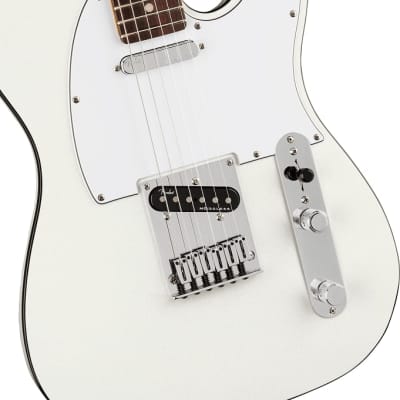 Fender American Ultra Telecaster Electric Guitar. Rosewood FB, Arctic Pearl image 4