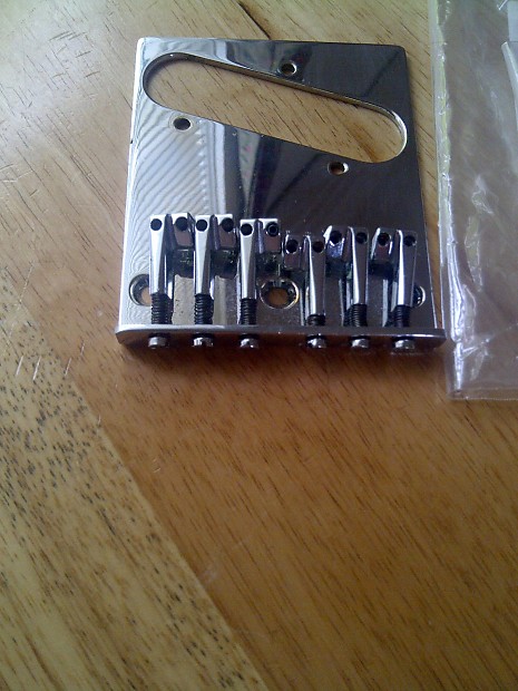 Rare Fender Schaller Telecaster Chrome Bridge top load Vintage