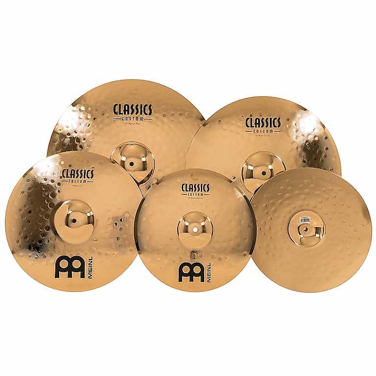 Meinl CC141620+18 Classics Custom Bonus Pack 14/16/20" Cymbal Set with Free 18" Crash image 1