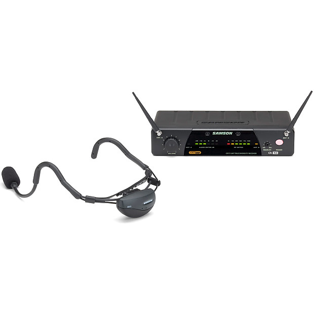 Samson Airline 77 True Diversity UHF Wireless Fitness Headset Mic System - Channel N3 (644.125 MHz) image 1