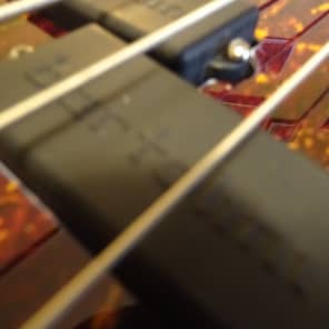 Fender / Warmoth FRANKENSTEIN PJ bass  Surf Green with Wenge neck block inlays image 7