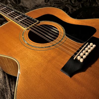 Guild JF65-12 String Jumbo 1995 Westerly Rhode Island Highly Figured Maple Archback Flame Neck F412 image 1